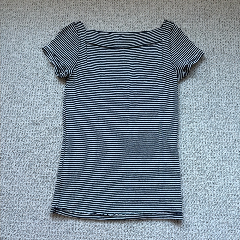 NWOT We The Free Striped Ahoy Shirt